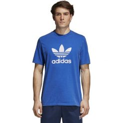 Koszulka adidas Trefoil (CW0703). Szare koszulki męskie Adidas, m, bez wzorów, z bawełny, bez kołnierzyka, z krótkim rękawem, krótkie. Za 99,99 zł.