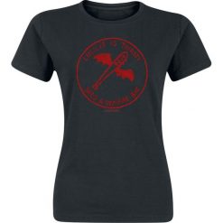 The Walking Dead Lucille Vampire Bat Koszulka damska czarny. Czarne bluzki damskie na imprezę The Walking Dead, s, z nadrukiem, z okrągłym kołnierzem. Za 42,90 zł.