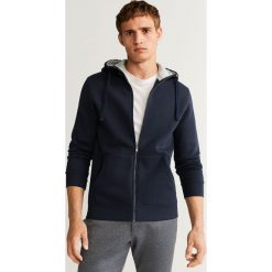 Mango Man - Bluza Bady. Czarne bluzy męskie Mango Man, s, bez wzorów, z bawełny, z kapturem, bez rękawów, z kapturem. W wyprzedaży za 89,90 zł.