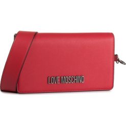 Torebka LOVE MOSCHINO - JC4047PP18LE0500 Rosso. Czerwone listonoszki damskie Love Moschino, bez wzorów, ze skóry ekologicznej, bez dodatków. W wyprzedaży za 429,00 zł.