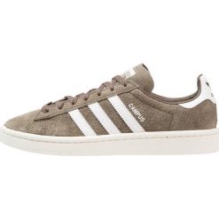 Adidas Originals CAMPUS Tenisówki i Trampki branch/footwear white/chalk white. Brązowe tenisówki damskie adidas Originals, z materiału. W wyprzedaży za 341,10 zł.