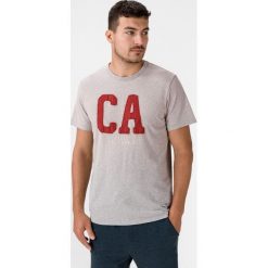Jack & Jones Scott Koszulka Szary Beżowy. Szare podkoszulki męskie Jack & Jones, l, bez wzorów, z bawełny, z krótkim rękawem. Za 109,95 zł.
