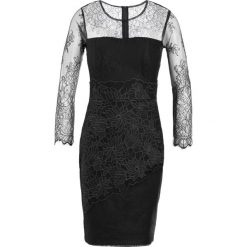 Three Floor DESIREE Sukienka etui black. Czarne sukienki damskie marki Three Floor, bez wzorów, z poliesteru, bez kołnierzyka, bez rękawów. W wyprzedaży za 437,70 zł.
