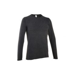 Sweter turystyczny NH100 męski. Czarne swetry klasyczne męskie marki QUECHUA, m, z poliesteru. Za 19,99 zł.