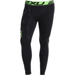 Kalesony męskie: 2XU REFRESH RECOVERY COMPRESSION TIGHTS Legginsy BLACK