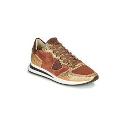 Botki Philippe Model TROPEZ X. Pomarańczowe botki damskie Philippe Model, bez obcasa, bez zapięcia. Za 1299,00 zł.