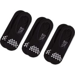 Zestaw 3 par stopek damskich VANS - Basic Canoodle VN000X1KY28 r. 37,5-41 Black/White. Czarne skarpetki damskie Vans, bez wzorów, z elastanu. Za 59,00 zł.