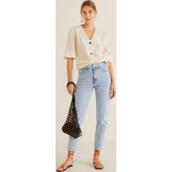 Mango - Jeansy Mom. Jeansy damskie Mango. Za 119,90 zł.