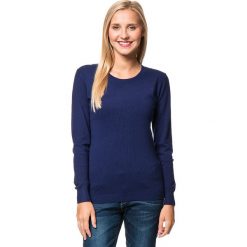 Sweter w kolorze granatowym. Niebieskie bez kategorii marki William de Faye, z kaszmiru, z okrągłym kołnierzem. W wyprzedaży za 113,95 zł.