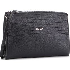 Torebka LIU JO - Crossbody Pouch N19047 E0027 Nero 22222. Czarne listonoszki damskie Liu Jo, bez wzorów, ze skóry ekologicznej, bez dodatków. Za 399,00 zł.