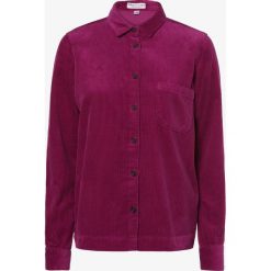 Marie Lund - Bluzka damska, lila. Bluzki damskie Marie Lund, bez wzorów, ze sztruksu, bez kołnierzyka, bez rękawów. Za 129,95 zł.