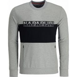 Bluza Napapijri Batim N0YHWG. Niebieskie bluzy męskie Napapijri, m, bez wzorów, z elastanu, bez kołnierzyka, bez rękawów, bez kaptura. W wyprzedaży za 319,00 zł.