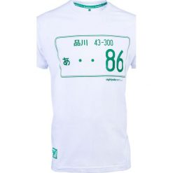 Koszulki sportowe męskie: PROJEKT 86 Koszulka męska T-shirt 005WT biała r. M (921375)