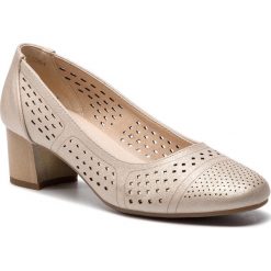 Półbuty CLARA BARSON - WYL1725-1 Beige. Brązowe półbuty damskie Clara Barson, bez wzorów, ze skóry ekologicznej, bez obcasa, na obcasie, bez zapięcia. Za 79,99 zł.