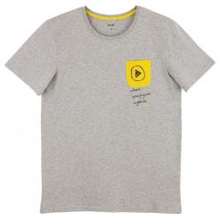 T-shirty męskie: Melanżowy t-shirt męski