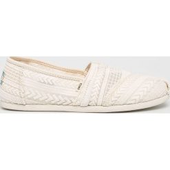Toms - Espadryle Classic. Espadryle damskie Toms, bez wzorów, z gumy, bez obcasa. W wyprzedaży za 219,90 zł.