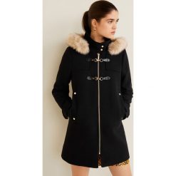 Mango - Płaszcz Woolperk. Czarne bez kategorii marki Mango, s, z poliesteru. Za 399,90 zł.