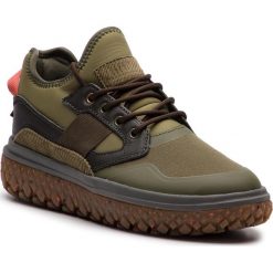 Sneakersy PALLADIUM - Crushion Scrmbl Fast 05507-010-M Olive Night/Khaki/Beluga. Zielone półbuty męskie Palladium, na co dzień, ze skóry ekologicznej, eleganckie. W wyprzedaży za 379,00 zł.