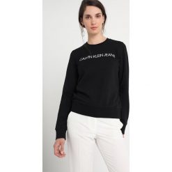 Calvin Klein Jeans INSTITUTIONAL LOGO SWEATSHIRT Bluza black. Czarne bluzy damskie Calvin Klein Jeans, xl, z bawełny. Za 399,00 zł.