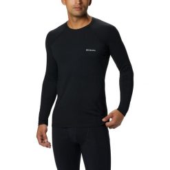 Koszulka termiczna Columbia Midweight Stretch 1638591010. Czarne koszulki męskie Columbia, s, bez wzorów, bez kołnierzyka, bez rękawów. Za 195,99 zł.