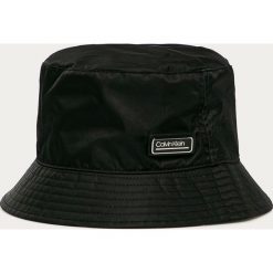 Calvin Klein - Kapelusz. Czarne kapelusze męskie Calvin Klein, bez wzorów, z poliesteru. Za 179,90 zł.