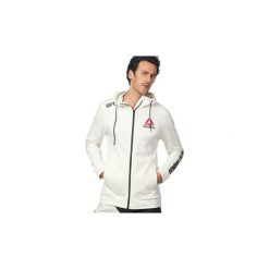 Polary Reebok Sport Bluza z kapturem UFC Fight Night Blank Walkout. Białe bluzy męskie rozpinane marki Reebok Sport, m, z kapturem. Za 379,00 zł.