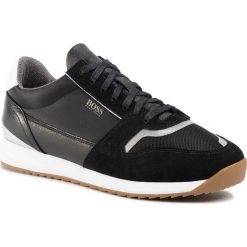Sneakersy BOSS - Sonic 50428381 10214574 01 Black 001. Czarne sneakersy męskie Boss, bez zapięcia. W wyprzedaży za 469,00 zł.