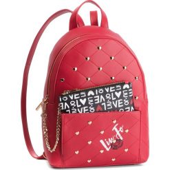Plecak LIU JO - M Backpack N19076 E0010 Feel Rouge 91757. Czerwone plecaki damskie Liu Jo, bez wzorów, ze skóry ekologicznej, klasyczne. Za 689,00 zł.