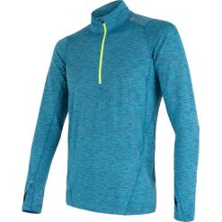 Sensor bluza męska Motion niebieska L. Niebieskie bluzy męskie termoaktywne Sensor, m, bez wzorów, z materiału, długie, bez kaptura, outdoorowe. W wyprzedaży za 169,00 zł.