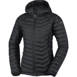 COLUMBIA Powder Lite Hooded Jacket Black S. Czarne kurtki sportowe damskie Columbia, s, bez wzorów, z materiału, z kapturem, omni-heat (columbia). W wyprzedaży za 299,00 zł.