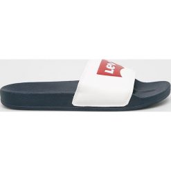 Levi's - Klapki. Niebieskie kapcie męskie marki Levi's®, z gumy. Za 129,90 zł.