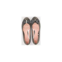 Baleriny damskie: GRAY & STRIPES Balerinki A Little Glamour