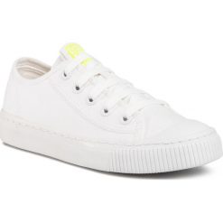 Tenisówki GIOSEPPO - Fremont 58072 White. Białe półbuty dziewczęce Gioseppo, bez wzorów, z materiału, na sznurówki. Za 179,00 zł.