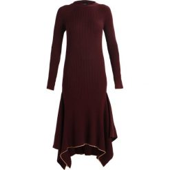 Długie sukienki: Topshop DRESS Długa sukienka burgundy