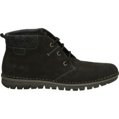 Botki męskie - 330035011 S-N. Czarne botki męskie Venezia, z gumy. Za 169,00 zł.