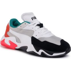 Sneakersy PUMA - Storm Adrenaline 369797 05 Puma Black/Gray Violet. Szare półbuty damskie Puma, bez wzorów, ze skóry ekologicznej, bez obcasa, na płaskiej podeszwie, bez zapięcia. W wyprzedaży za 279,00 zł.