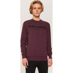 Bluza z napisem - Fioletowy. Fioletowe bluzy męskie rozpinane marki House, l, z napisami. Za 79,99 zł.
