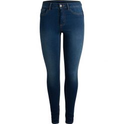 Dżinsy "Shape-Up" - Skinny fit - w kolorze niebieskim. Niebieskie jeansy damskie Pieces, Vila, xs. W wyprzedaży za 64,95 zł.