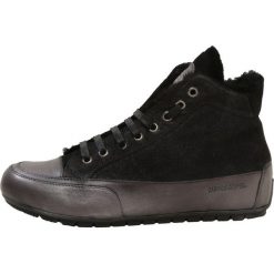 Candice Cooper PLUS SPORT SHEARLING Sneakersy wysokie vienna empire/camoscio nero/base tamp antricte metal. Czarne buty sportowe damskie marki Candice Cooper, bez wzorów, z weluru, sportowe. Za 1049,00 zł.