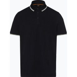 BOSS Casual - Męska koszulka polo – Poltron, niebieski. Niebieskie koszulki polo męskie BOSS Casual, m, bez wzorów, casualowe, bez rękawów. Za 345,95 zł.