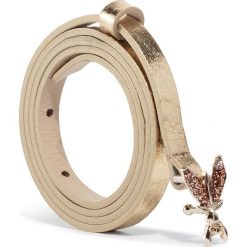 Pasek Damski PATRIZIA PEPE - 2V9342/A6A8-J3CU Glitter Red/Gold. Żółte paski damskie Patrizia Pepe, w paski, ze skóry. Za 349,00 zł.