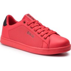 Sneakersy BIG STAR - DD174390 Red. Czerwone sneakersy męskie marki BIG STAR, na co dzień, bez wzorów, ze skóry ekologicznej, eleganckie, bez zapięcia. Za 139,00 zł.