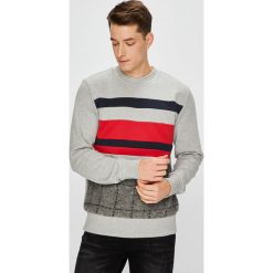 Tommy Hilfiger - Bluza. Szare bluzy męskie TOMMY HILFIGER, s, bez wzorów, z bawełny, z okrągłym kołnierzem, bez rękawów, bez kaptura. W wyprzedaży za 329,90 zł.