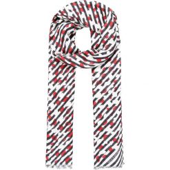 Szaliki damskie: Lulu Guinness SCATTERED LIPS Szal red