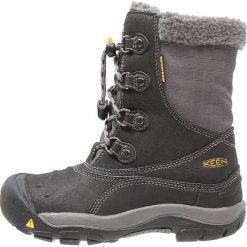 Buty zimowe damskie: Keen BASIN WP Śniegowce black/gargoyle