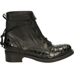 Botki - 3577B3 M-C NE. Brązowe botki damskie skórzane marki Venezia. Za 369,00 zł.