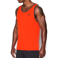 Under Armour Koszulka męska UA Tech Tank pomarańczowa r. XL (1242793-296). Szare koszulki sportowe męskie marki Under Armour, l, z dzianiny, z kapturem. Za 105,85 zł.