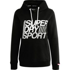 Bluzy damskie: Superdry Bluza z kapturem black