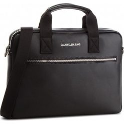 Torba na laptopa CALVIN KLEIN JEANS - Smooth Essential Sli K40K400637 001. Czarne torby na laptopa Calvin Klein Jeans, z jeansu. Za 649,00 zł.