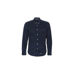 Koszule z długim rękawem Marc O'Polo HAZMA. Niebieskie koszule męskie Marc O'Polo, xxl, bez wzorów, polo, z długim rękawem. Za 319,20 zł.